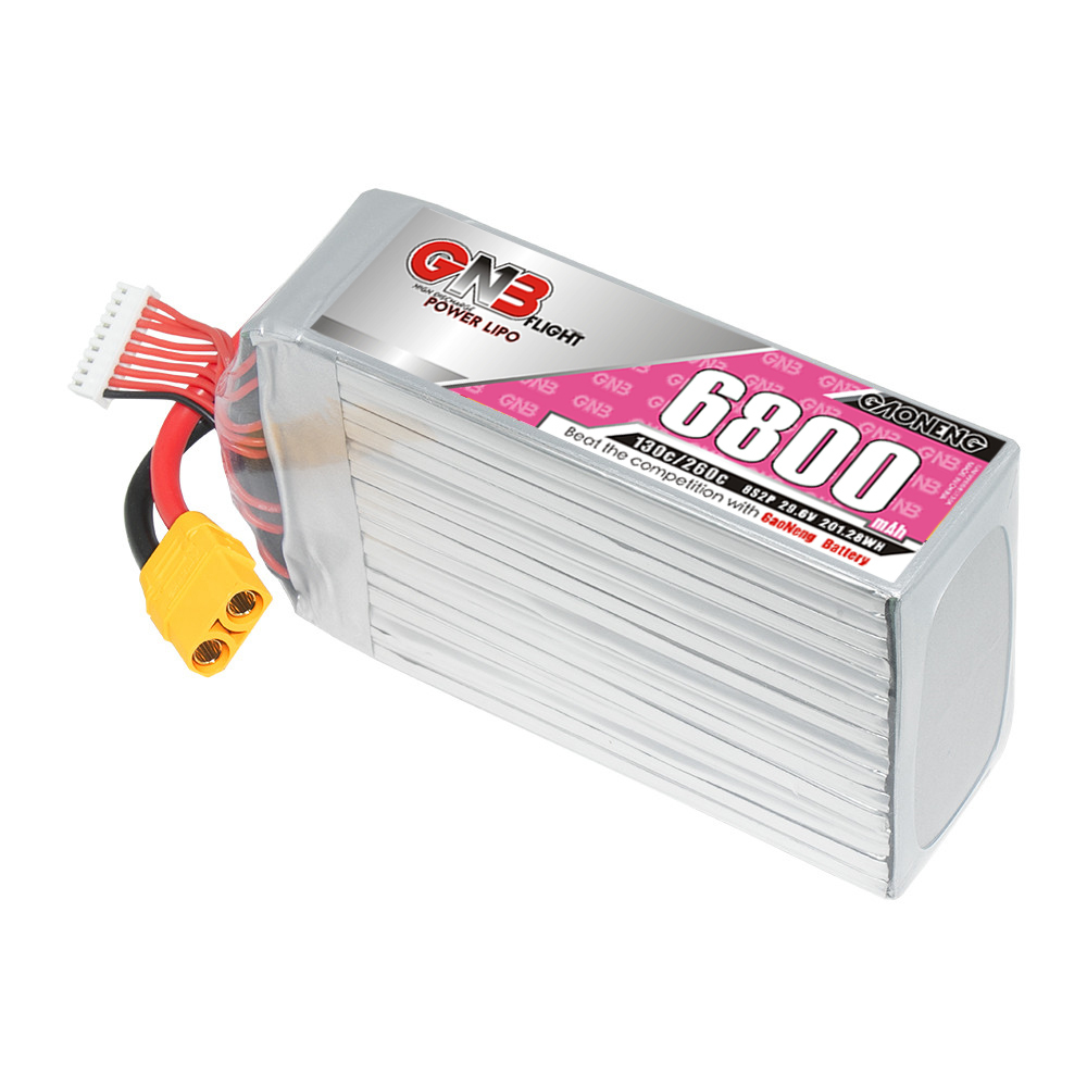GAONENG GNB 8S2P 29.6V 6800mAh 130C LiPo Battery XT90