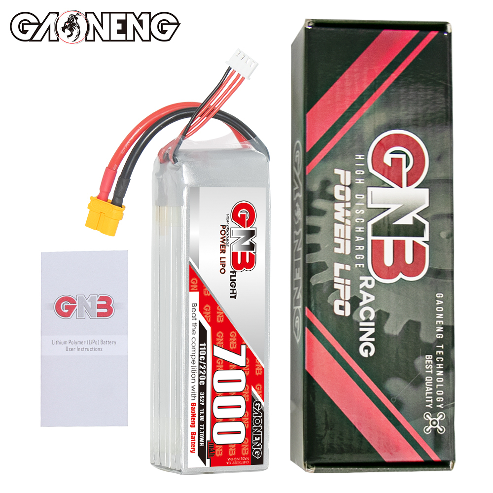 GAONENG GNB 3S 11.1V 7000mAh 110C LiPo Battery XT60