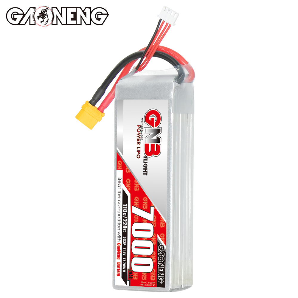 GAONENG GNB 3S 11.1V 7000mAh 110C LiPo Battery XT60
