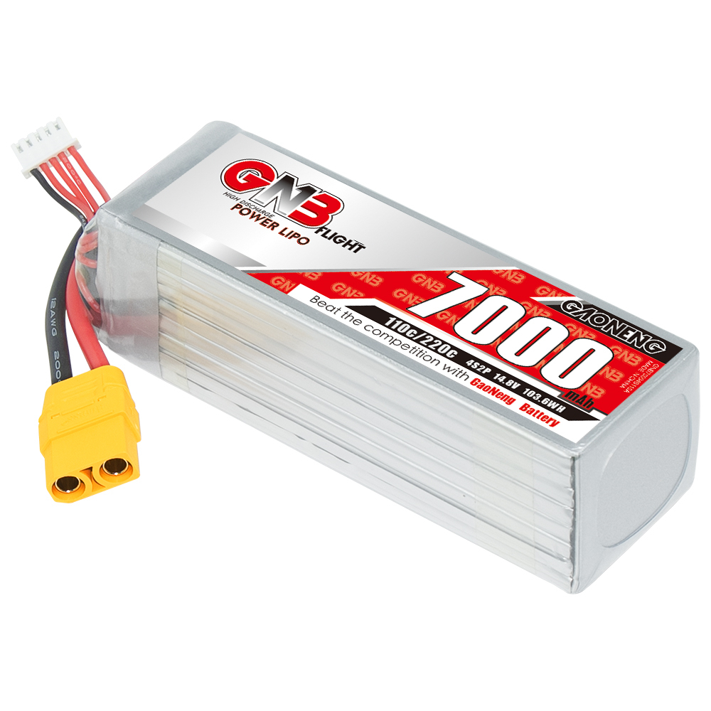 GAONENG GNB 4S 14.8V 7000mAh 110C XT90 LiPo Battery