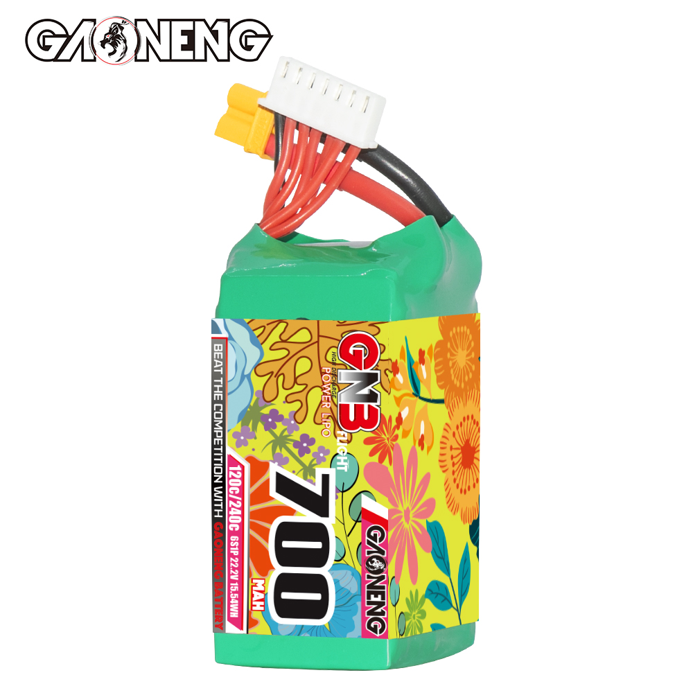 GAONENG GNB 6S 22.2V 700mAh 120C XT30 LiPo Battery