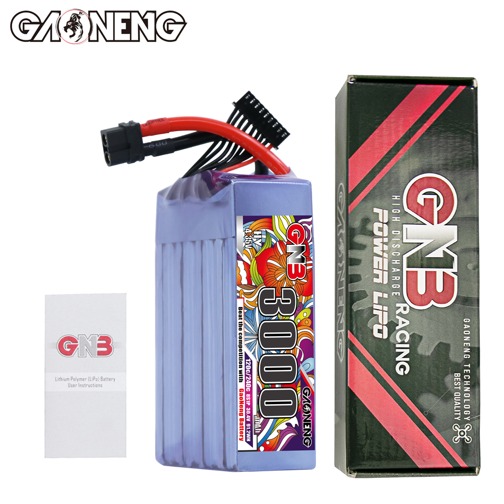 GAONENG GNB 8S 30.4V HV 3000mAh 120C LiPo Battery XT60