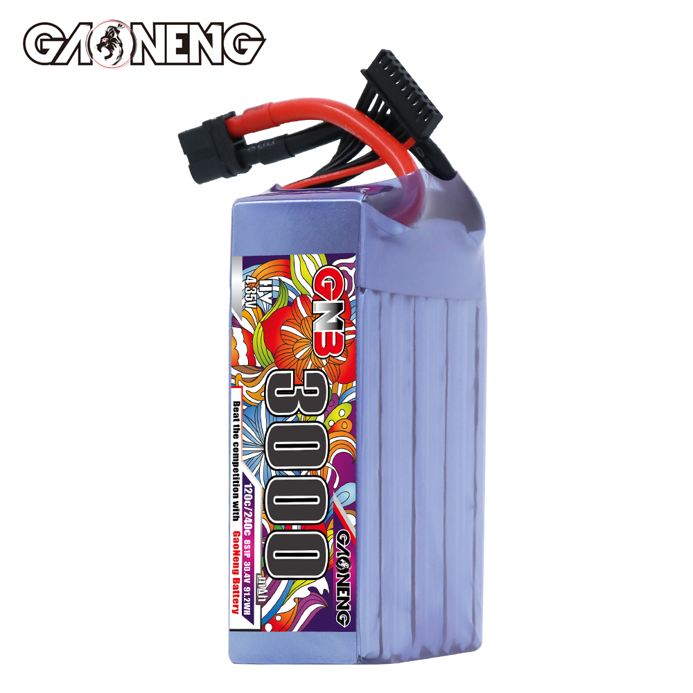 GAONENG GNB 8S 30.4V HV 3000mAh 120C LiPo Battery XT60