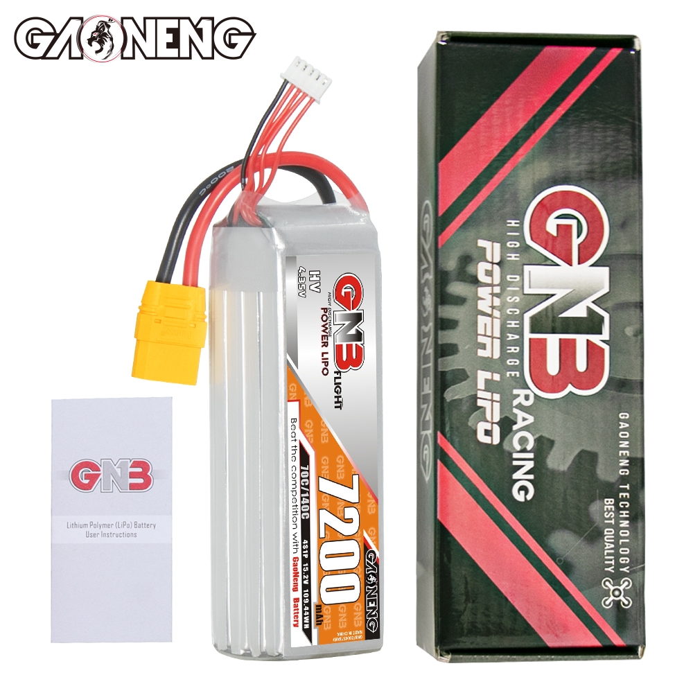 GAONENG GNB HV 4S 15.2V 7200mAh 70C XT90 LiPo Battery