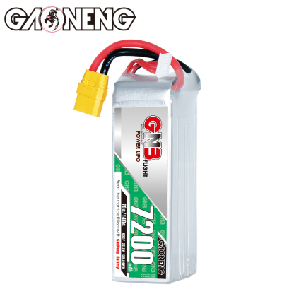 GAONENG GNB 6S 22.2V 7200mAh 70C LiPo Battery XT90