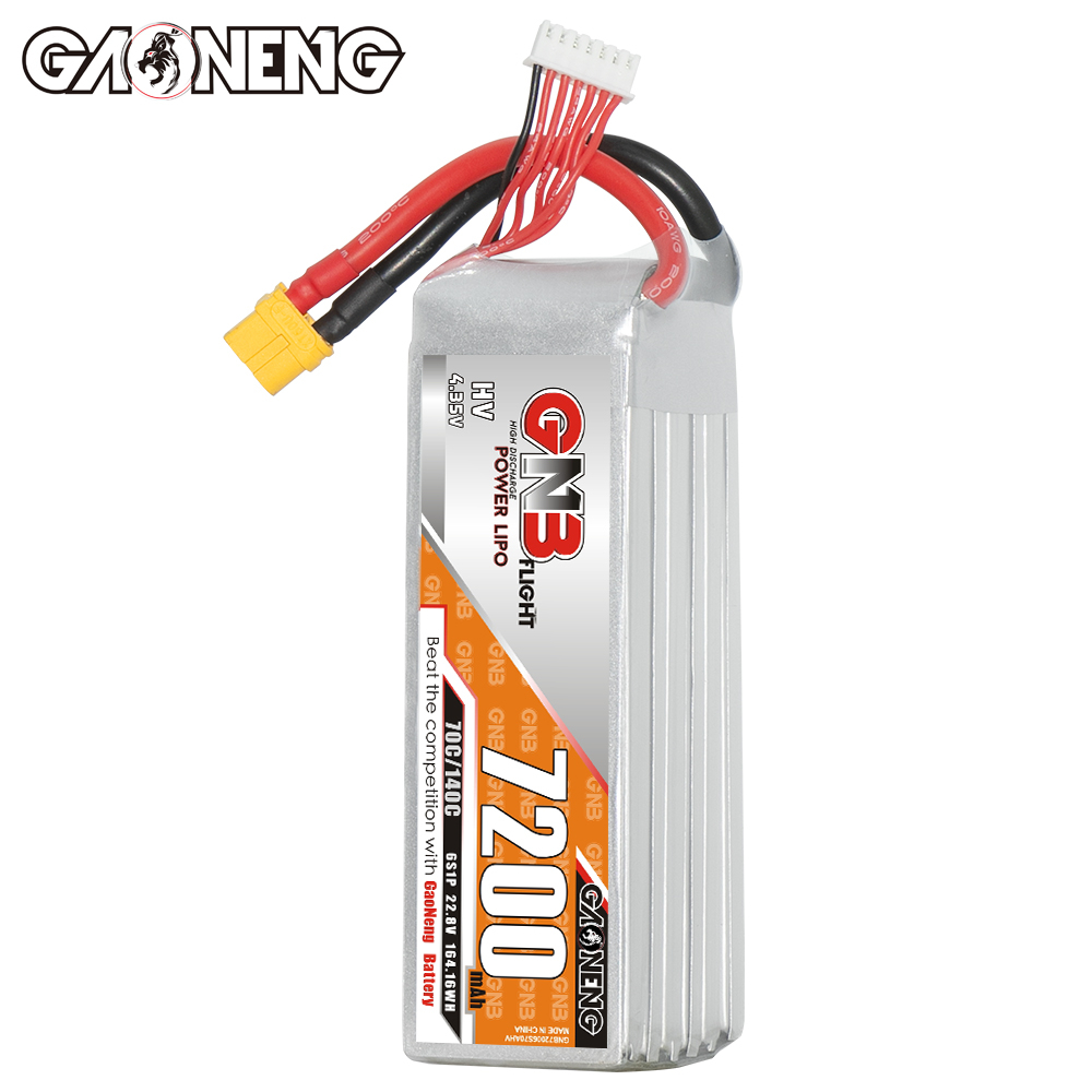 GAONENG GNB HV 6S 22.8V 7200mAh 70C LiPo Battery XT60