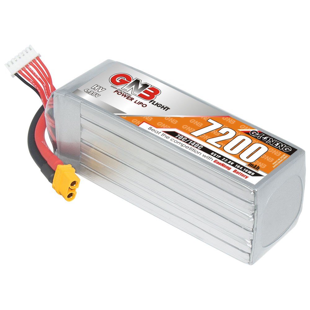 GAONENG GNB HV 6S 22.8V 7200mAh 70C LiPo Battery XT60