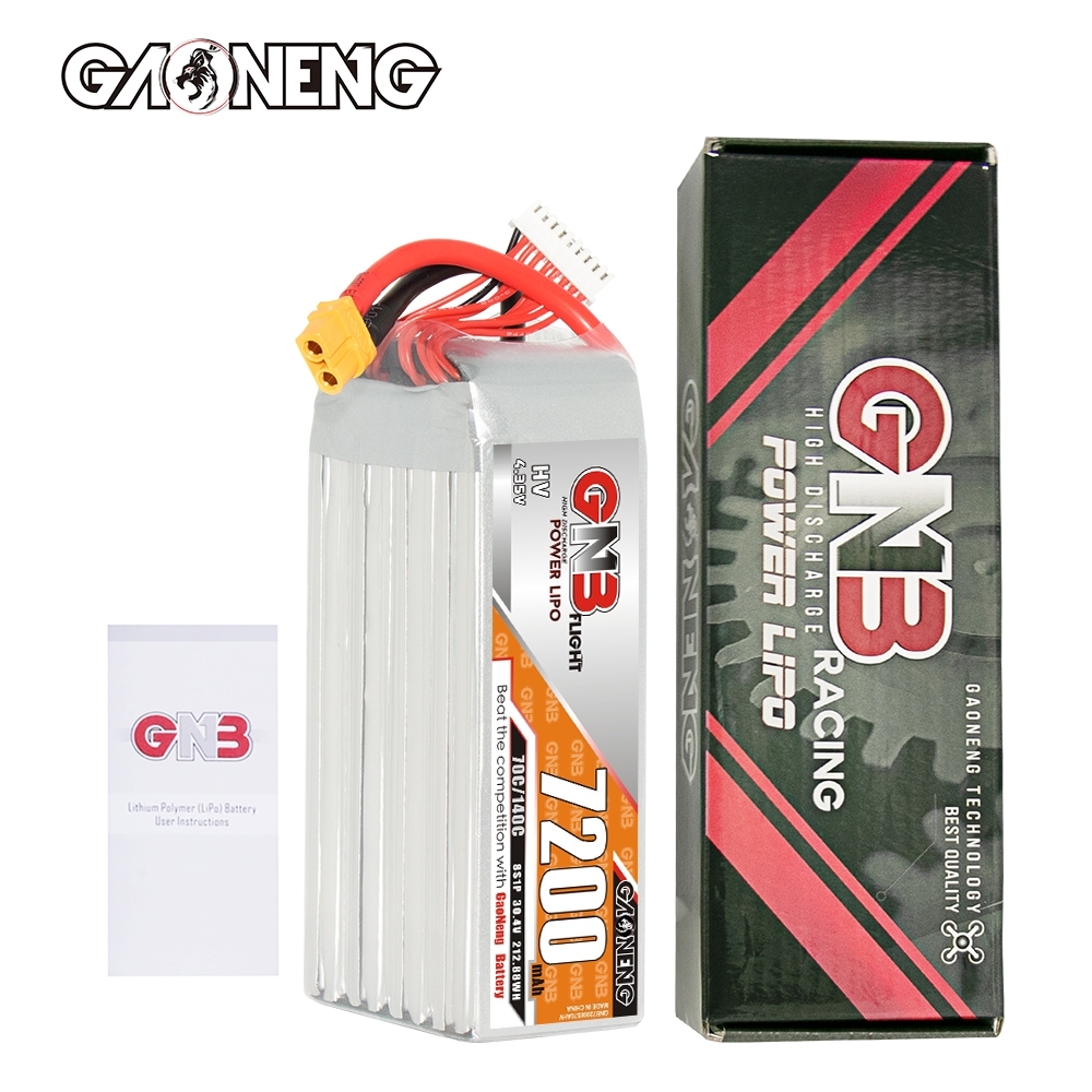 GAONENG GNB HV 8S 30.4V 7200mAh 70C LiPo Battery XT60