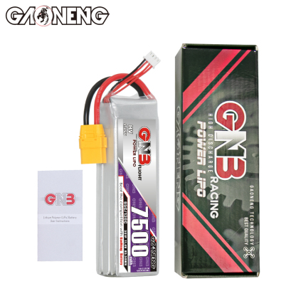 GAONENG GNB HV 3S 11.4V 7500mah 65C LiPo Battery XT90