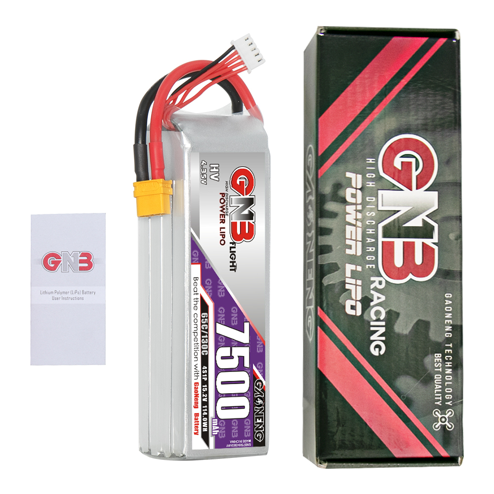 GAONENG GNB HV 4S 15.2V 7500mAh 65C XT60 LiPo Battery