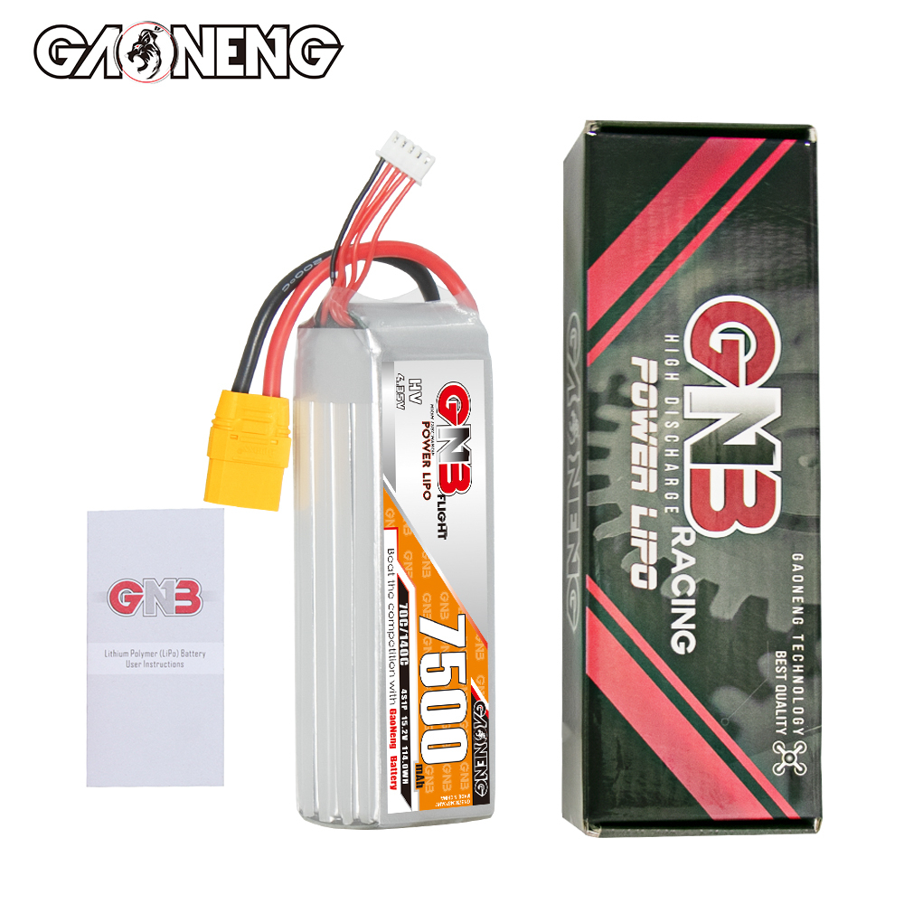 GAONENG GNB HV 4S 15.2V 7500mAh 70C XT90 LiPo Battery