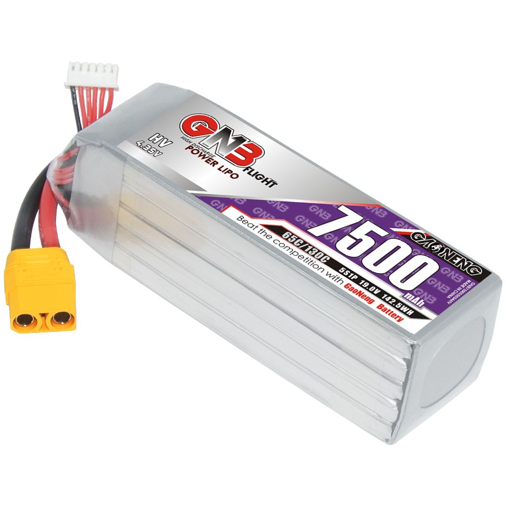 GAONENG GNB HV 5S 19V 7500mAh 65C XT90 LiPo Battery