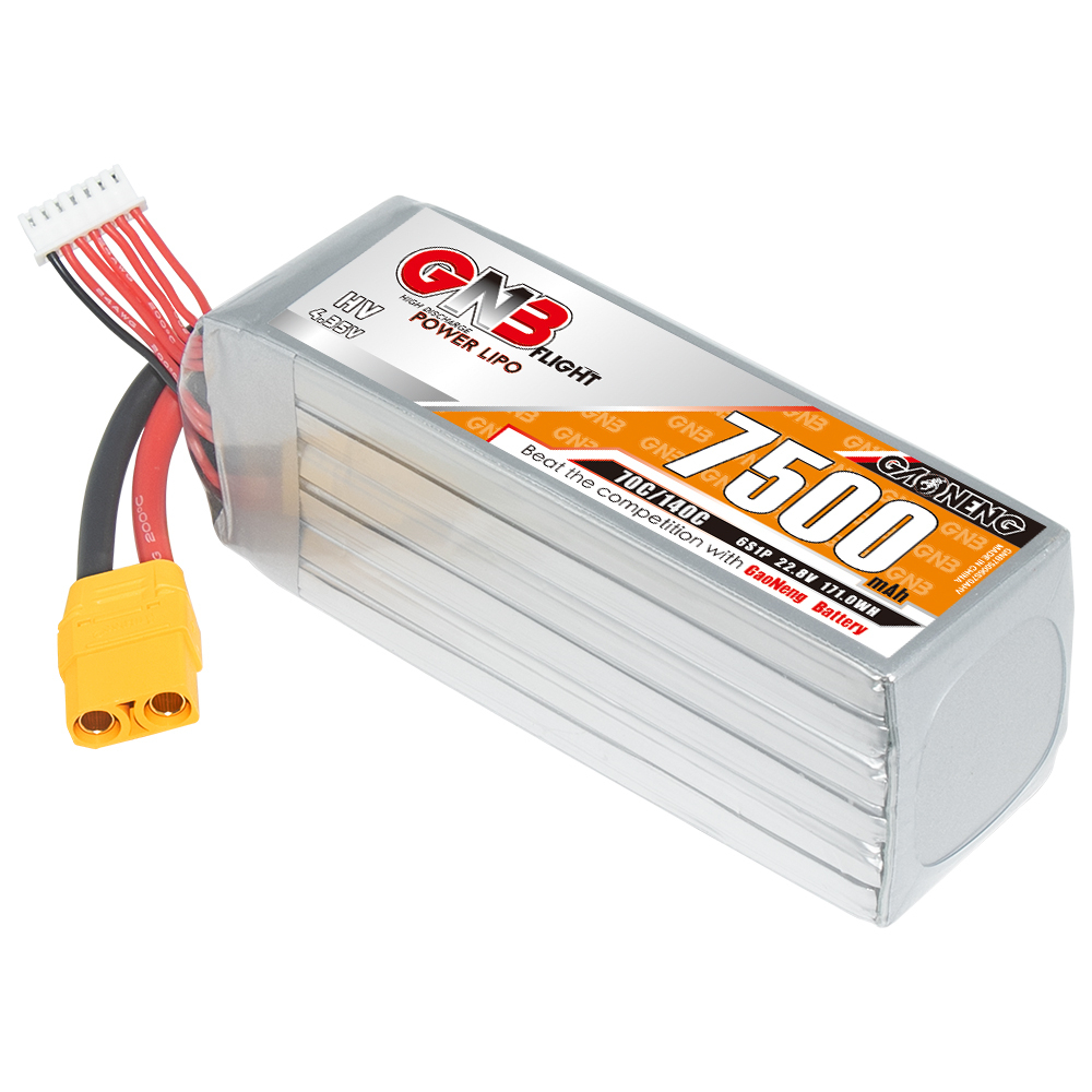 GAONENG GNB HV 6S 22.8V 7500mAh 70C LiPo Battery XT90