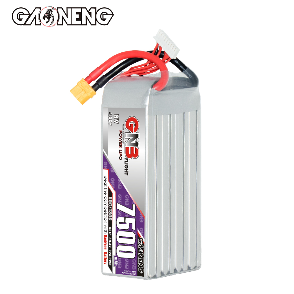 GAONENG GNB HV 8S 30.4V 7500mAh 65C LiPo Battery XT60