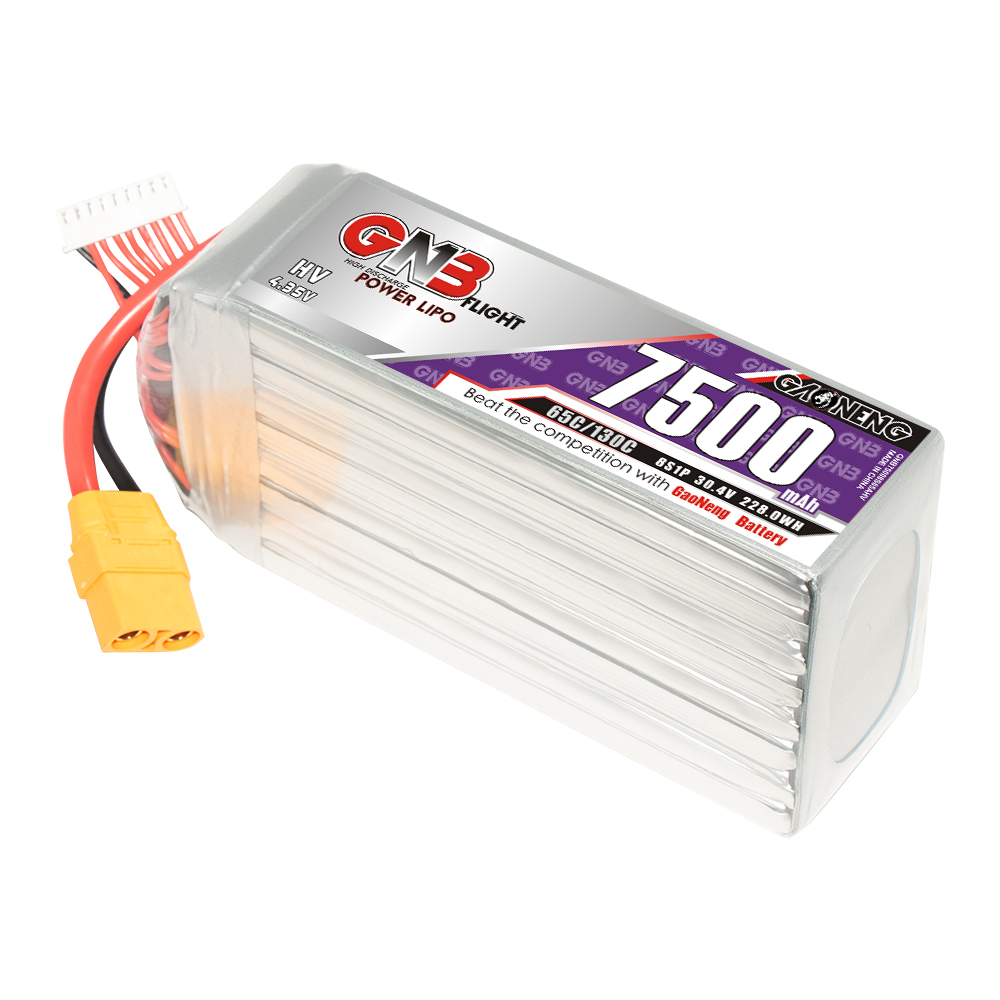 GAONENG GNB HV 8S 30.4V 7500mAh 65C LiPo Battery XT90