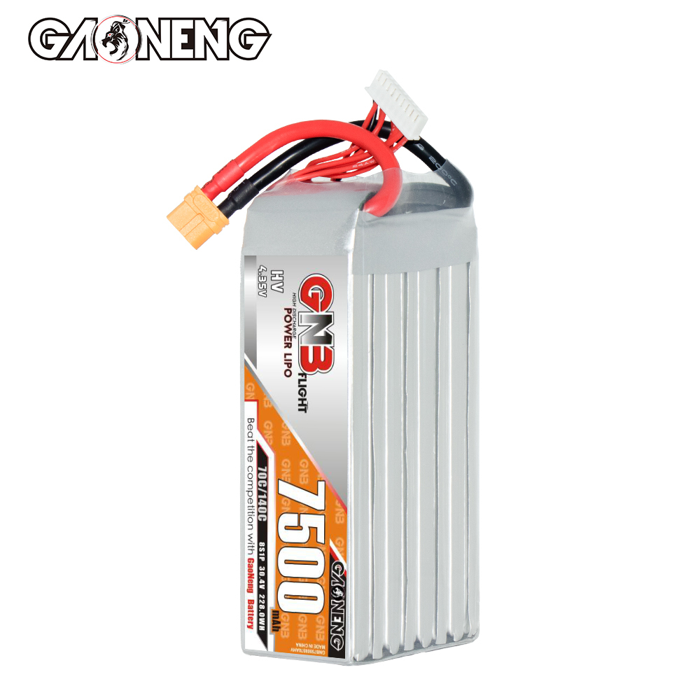 GAONENG GNB HV 8S 30.4V 7500mAh 70C LiPo Battery XT60