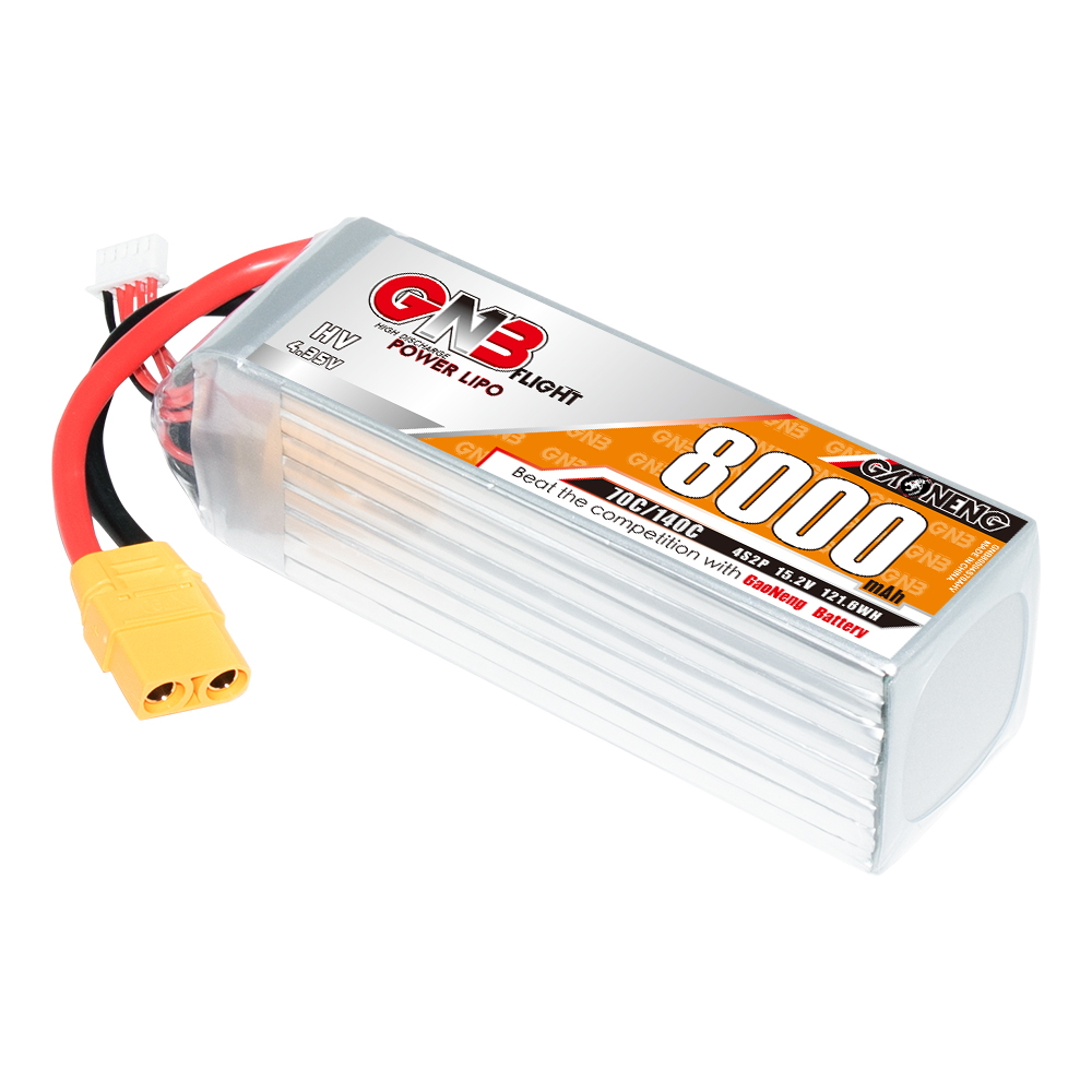 GAONENG GNB HV 4S 15.2V 8000mAh 70C XT90 LiPo Battery