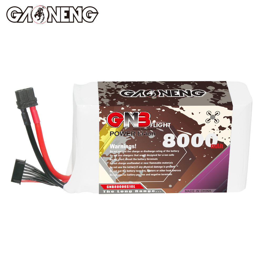 GAONENG GNB 6S 22.2V 8000mAh 10C XT60 Li-ion Battery made with Lishen 21700