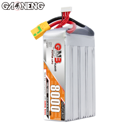 GAONENG GNB HV 8S2P 30.4V HV 8000mAh 70C XT90S LiPo Battery