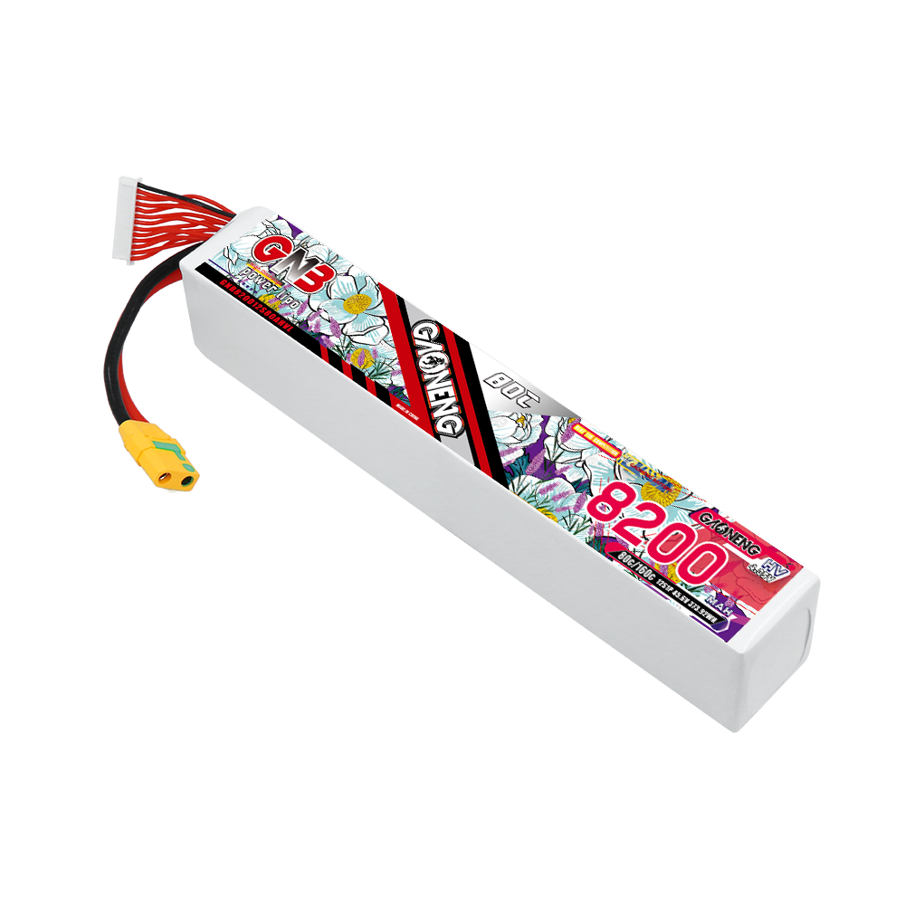 GAONENG GNB 12S 45.6V HV 8200mAh 80C LiPo Battery XT90S