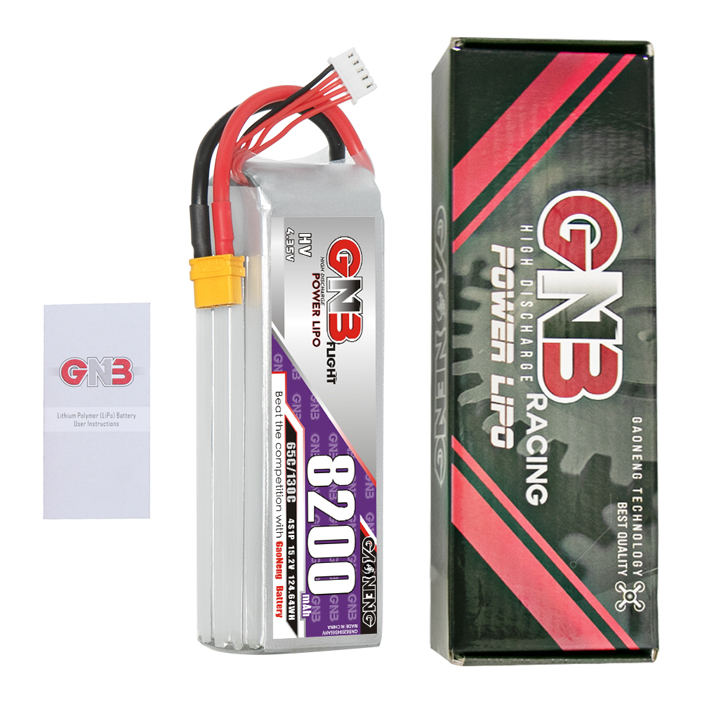 GAONENG GNB HV 4S 15.2V 8200mAh 65C XT60 LiPo Battery