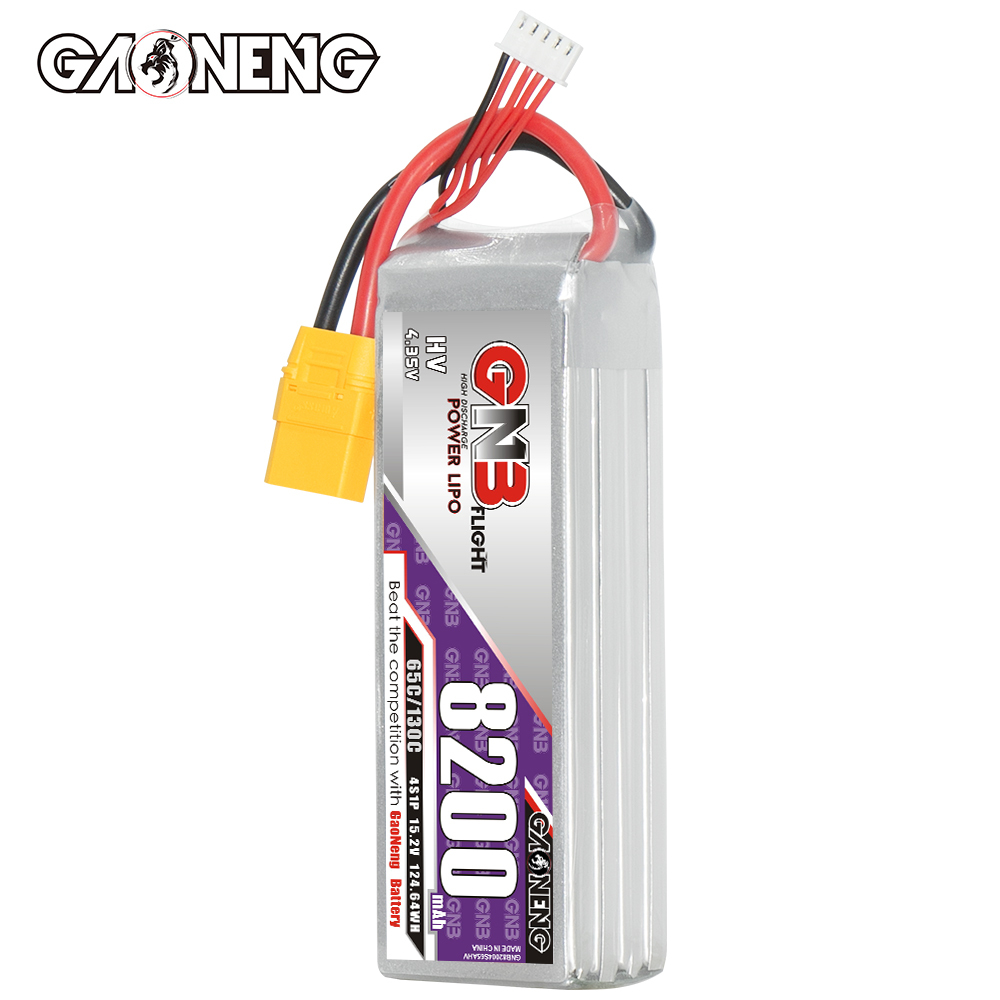 GAONENG GNB HV 4S 15.2V 8200mAh 65C XT90 LiPo Battery