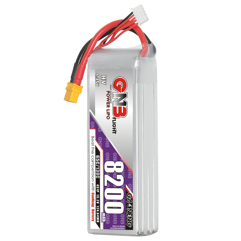 GAONENG GNB HV 4S 15.2V 8200mAh 65C XT60 LiPo Battery