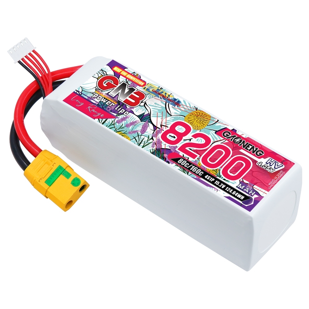 GAONENG GNB HV 4S 15.2V 8200mAh 80C XT90S LiPo Battery