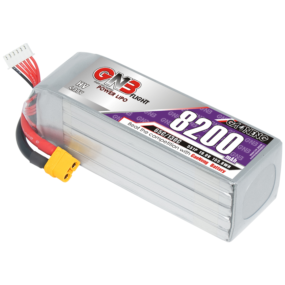 GAONENG GNB HV 5S 19.0V 8200mAh 65C XT60 LiPo Battery