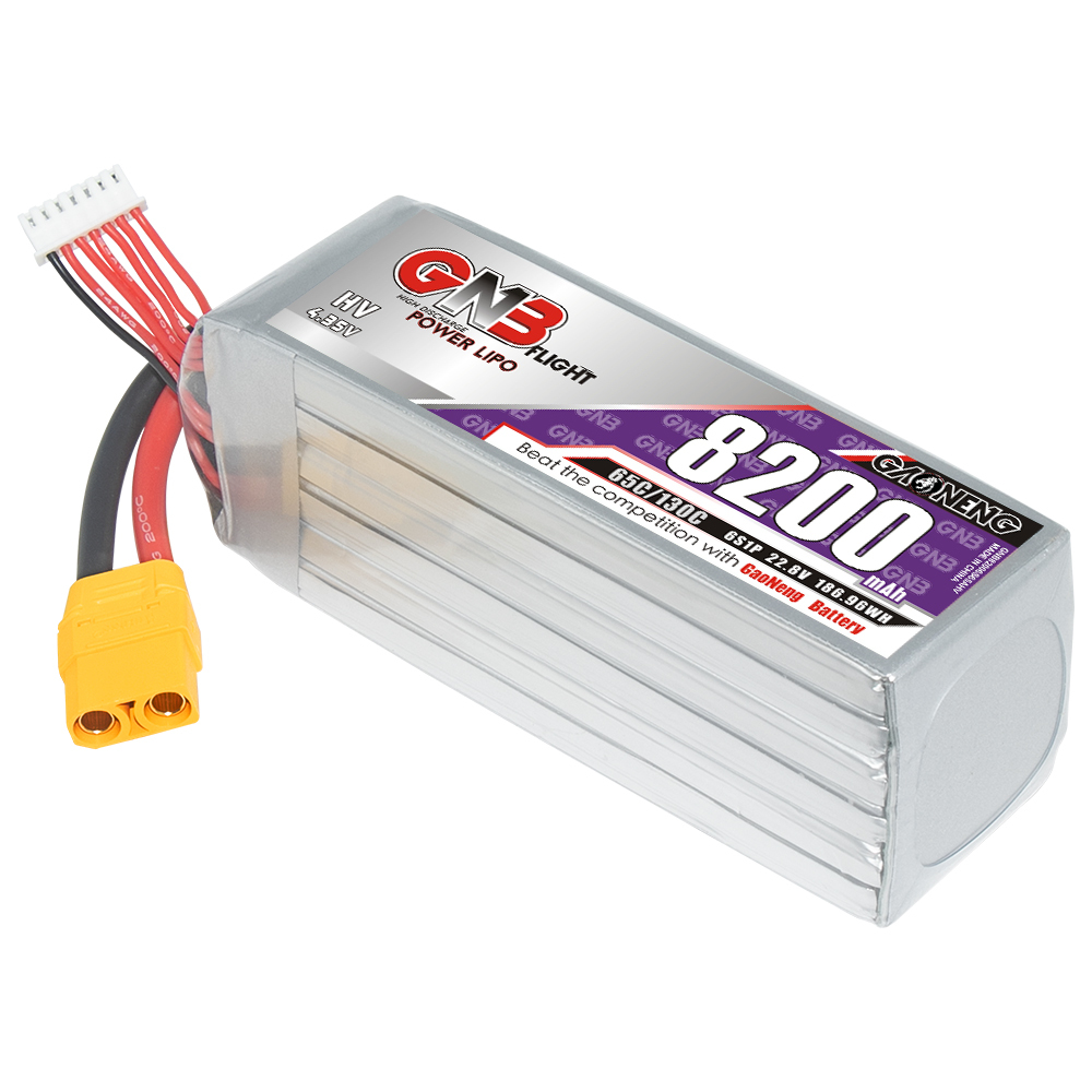 GAONENG GNB HV 6S 22.8V 8200mAh 65C XT90 LiPo Battery