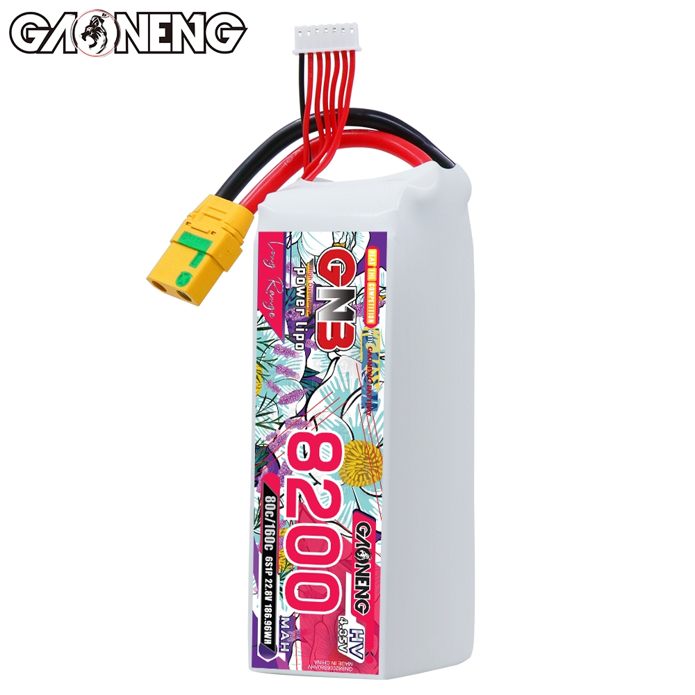 GAONENG GNB HV 6S 22.8V 8200mAh 80C LiPo Battery XT90S