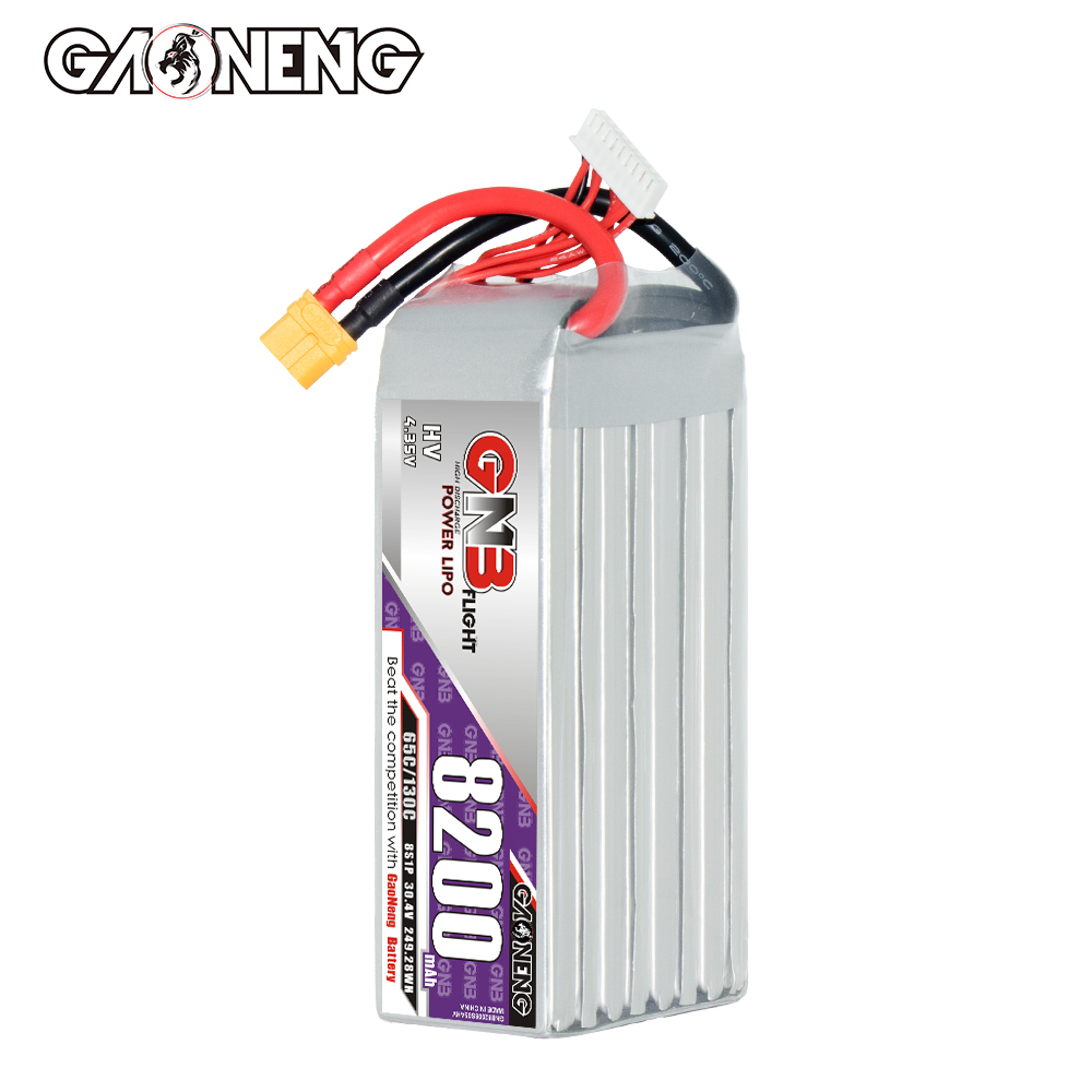 GAONENG GNB HV 8S 30.4V 8200mAh 65C XT60 LiPo Battery