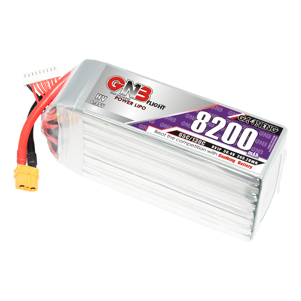 GAONENG GNB HV 8S 30.4V 8200mAh 65C XT60 LiPo Battery