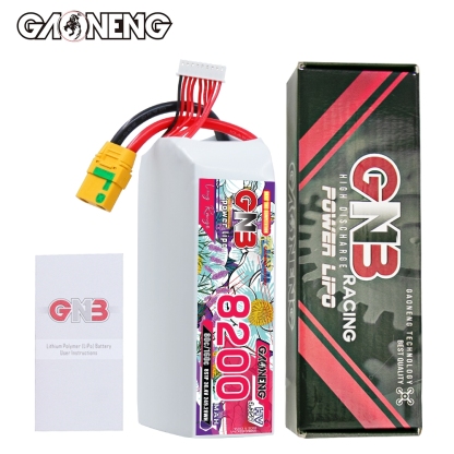 GAONENG GNB HV 8S 30.4V 8200mAh 80C XT90S LiPo Battery