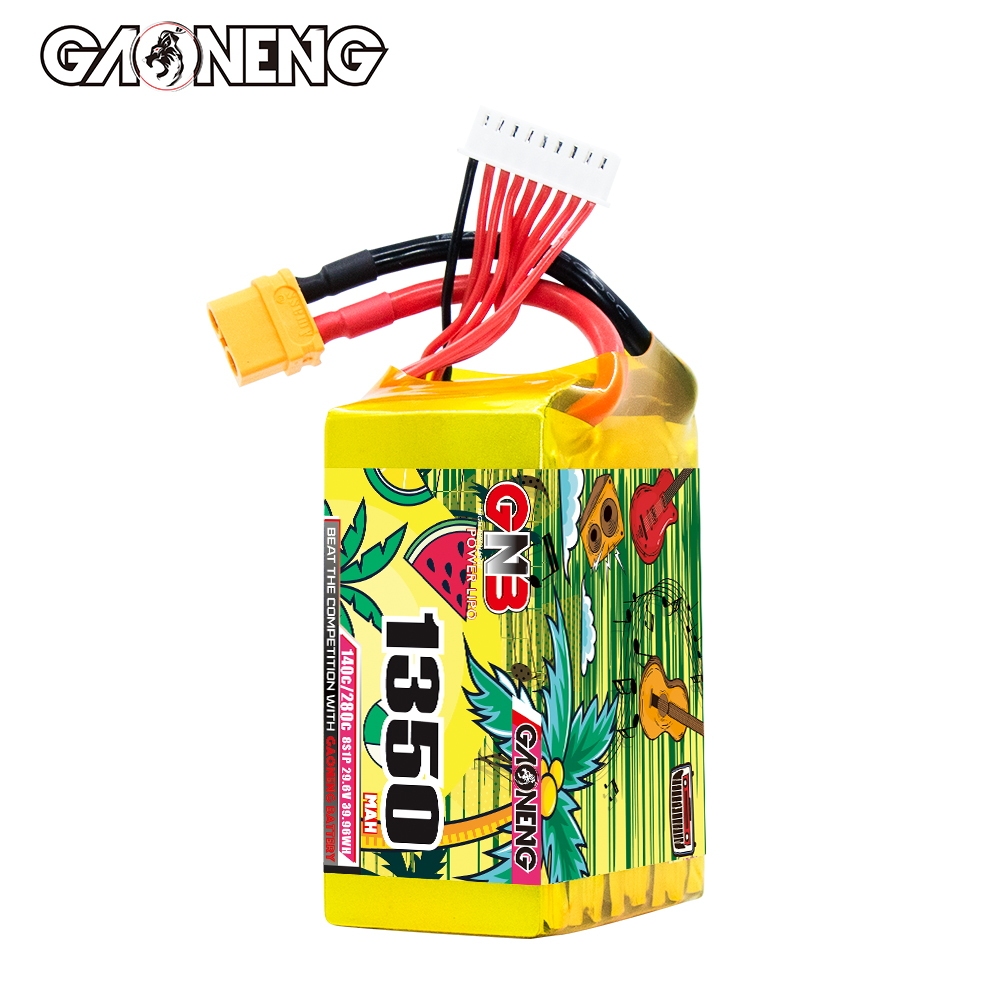 GAONENG GNB 8S 29.6V 1350mAh 140C XT60 LiPo Battery