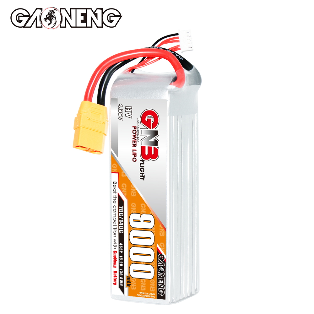 GAONENG GNB HV 4S 15.2V 9000mAh 70C XT90 LiPo Battery