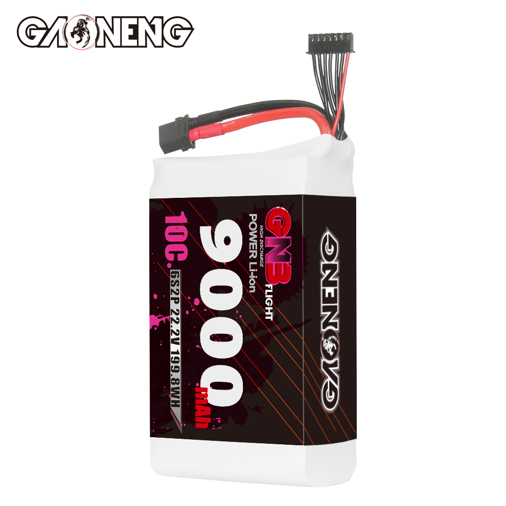 GAONENG GNB 6S 22.2V 9000mah 10C XT60 Li-ion Battery made with Molicel 21700 P45B