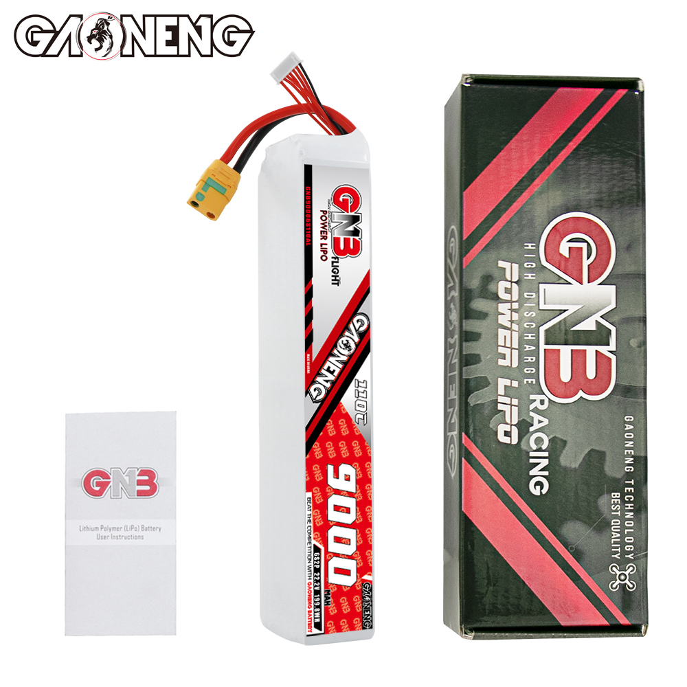 GAONENG GNB 6S 22.2V 9000mAh 110C RC LiPo Battery XT90S Anti Spark