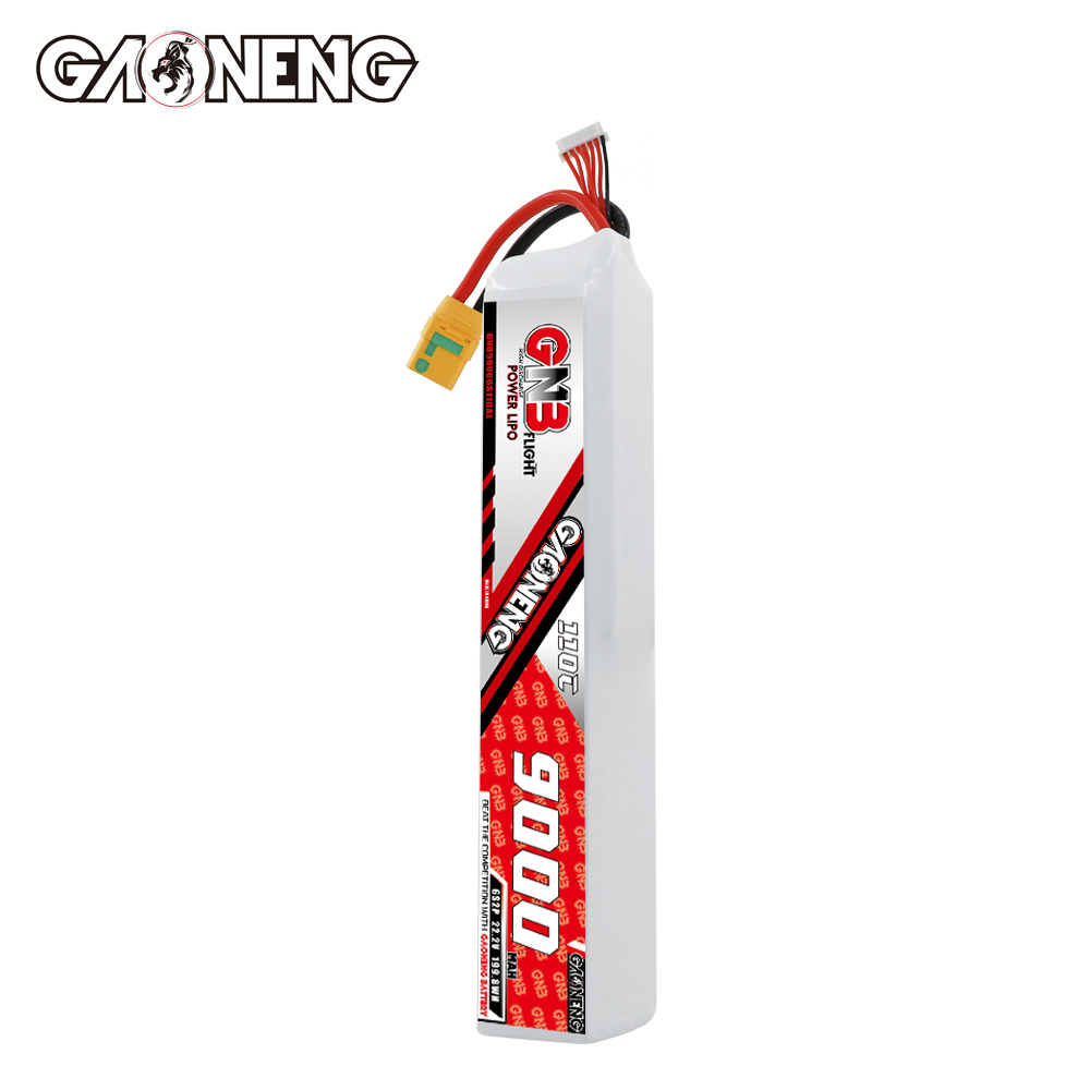 GAONENG GNB 6S 22.2V 9000mAh 110C RC LiPo Battery XT90S Anti Spark