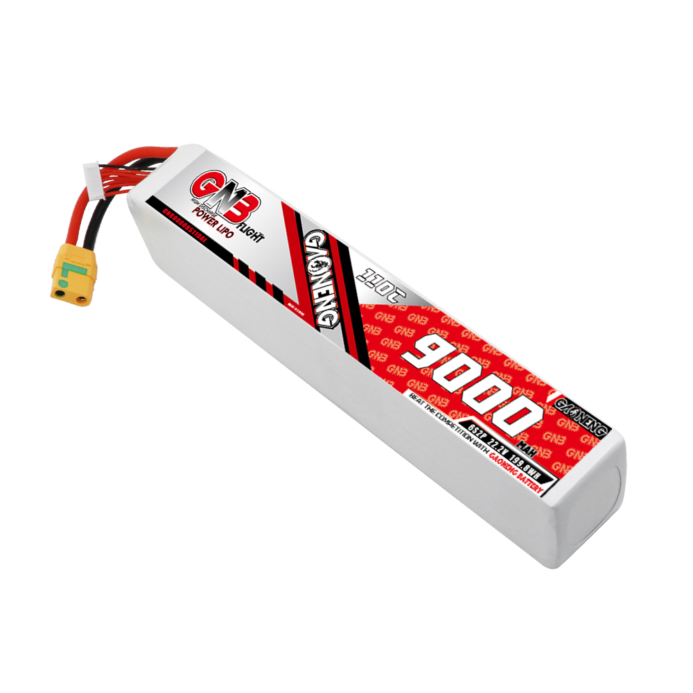 GAONENG GNB 6S 22.2V 9000mAh 110C RC LiPo Battery Aircraft Plane Drone