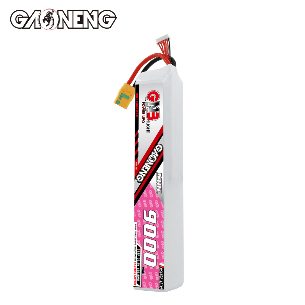 GAONENG GNB 6S 22.2V 9000mAh 130C RC LiPo Battery XT90S Anti Spark