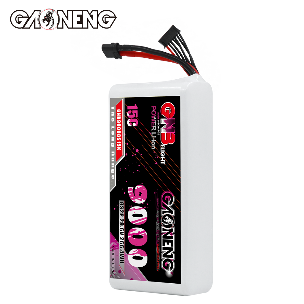 GAONENG GNB 8S2P 22.2V 9000mah 15C XT60 Li-ion Battery