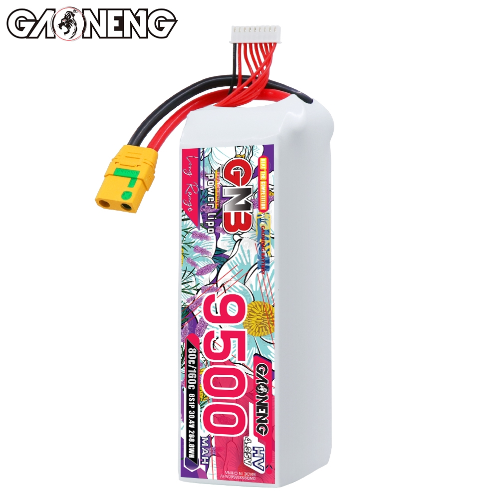 GAONENG GNB HV 8S 30.4V 9500mAh 80C XT90S LiPo Battery