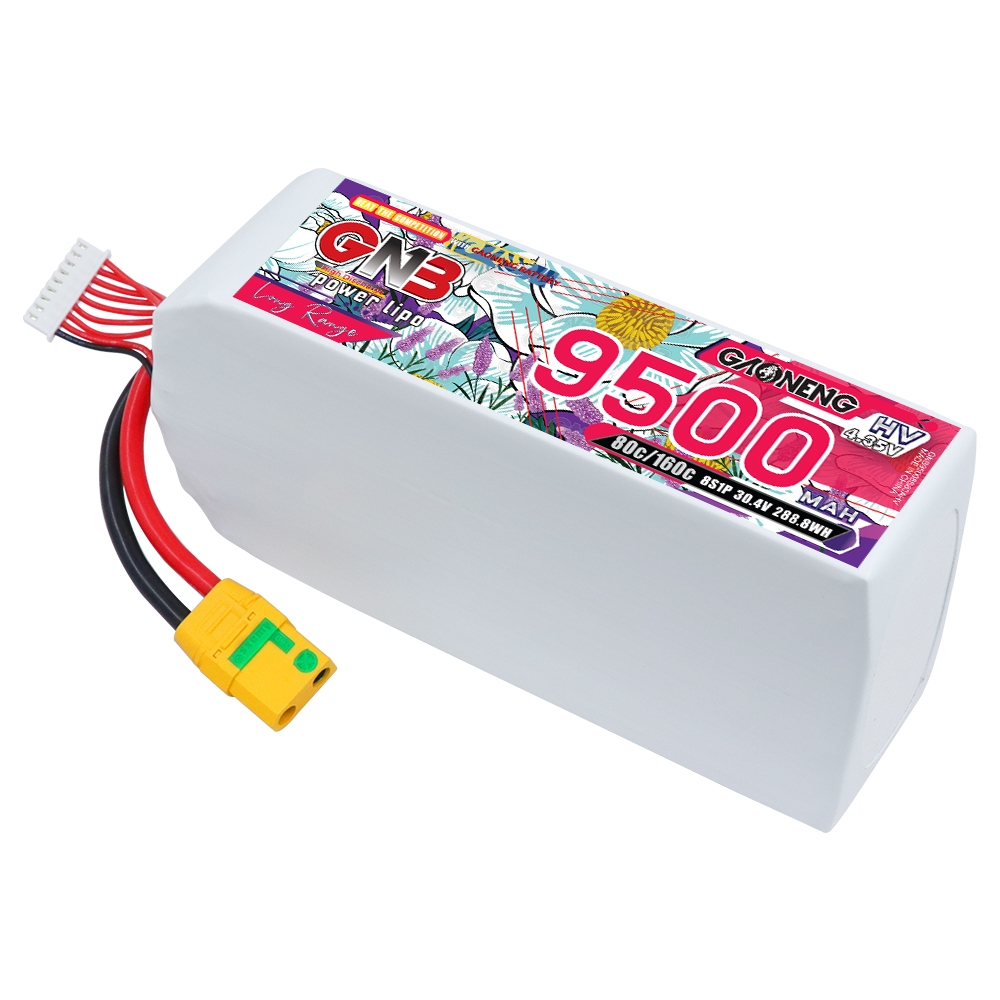 GAONENG GNB HV 8S 30.4V 9500mAh 80C XT90S LiPo Battery