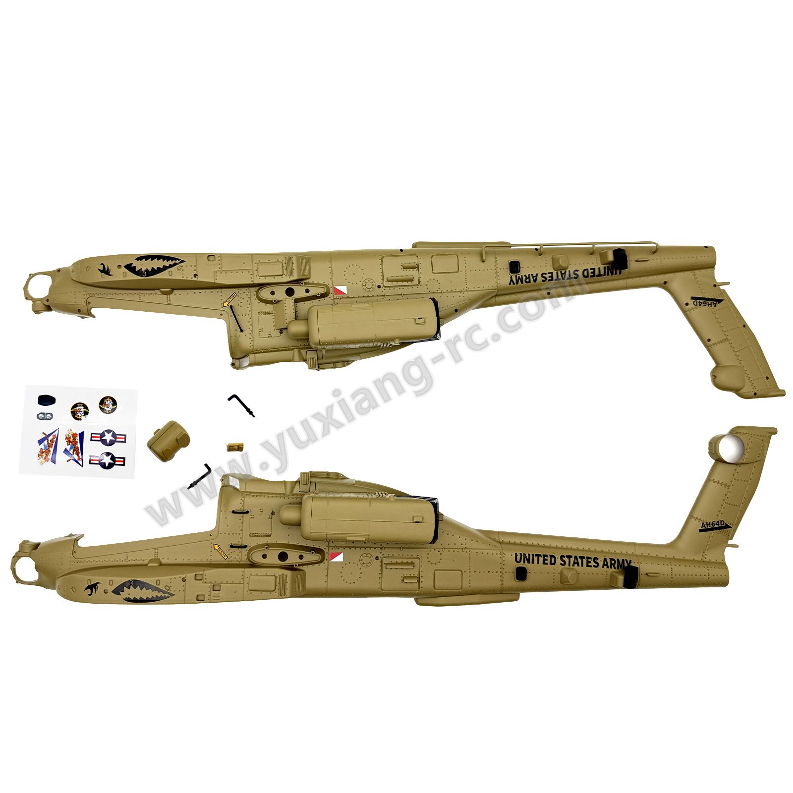 YuXiang F11H GPS Apache AH-64 Fuselage Kit