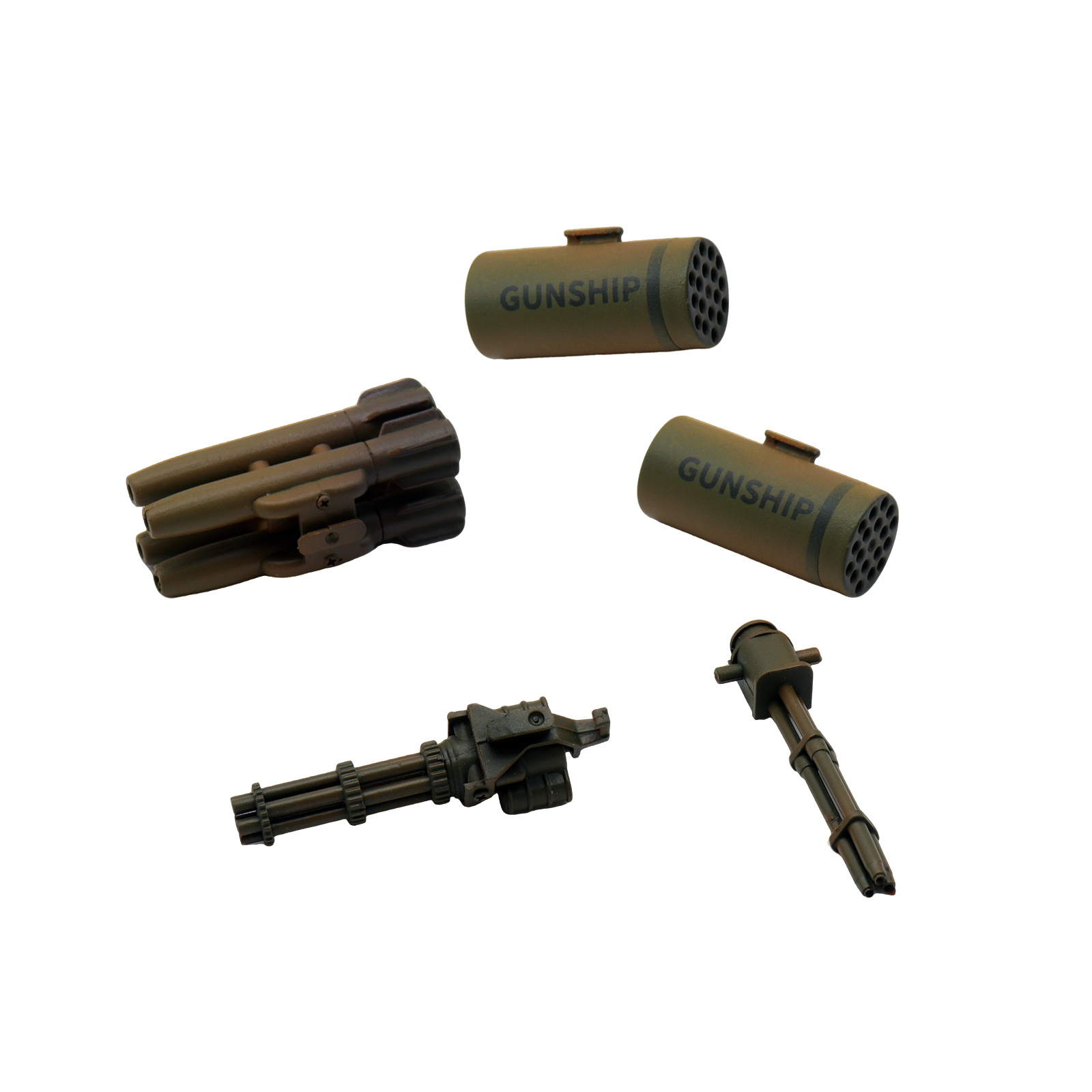 YuXiang F112S Green Weathered AH-1 Cobra Weapon Set