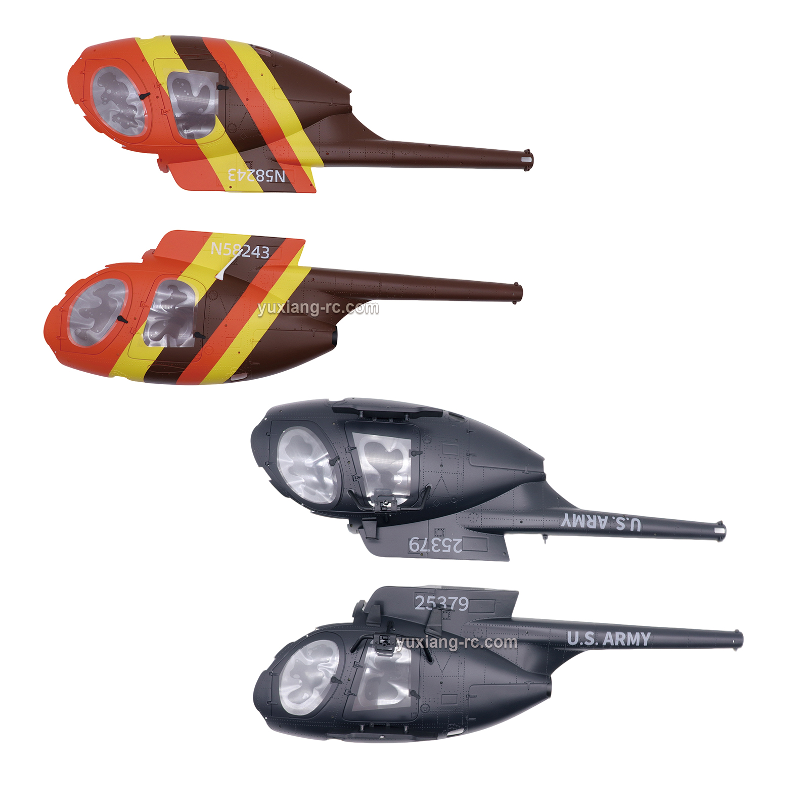 YuXiang F118S MD500 Fuselage Kit