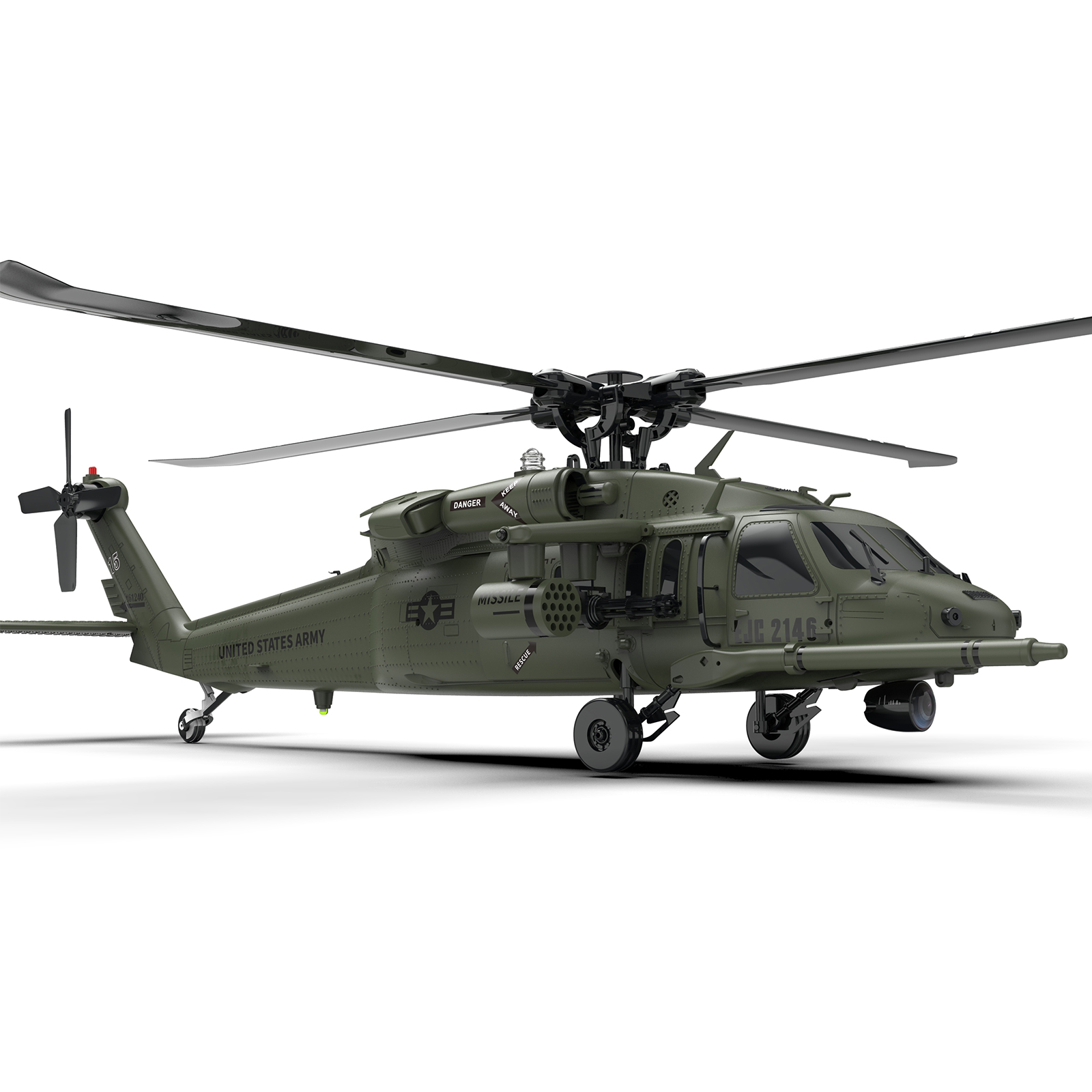 YuXiang F09-V UH60-Black Hawk 6CH Flybarless 3D RC helicopter -RTF
