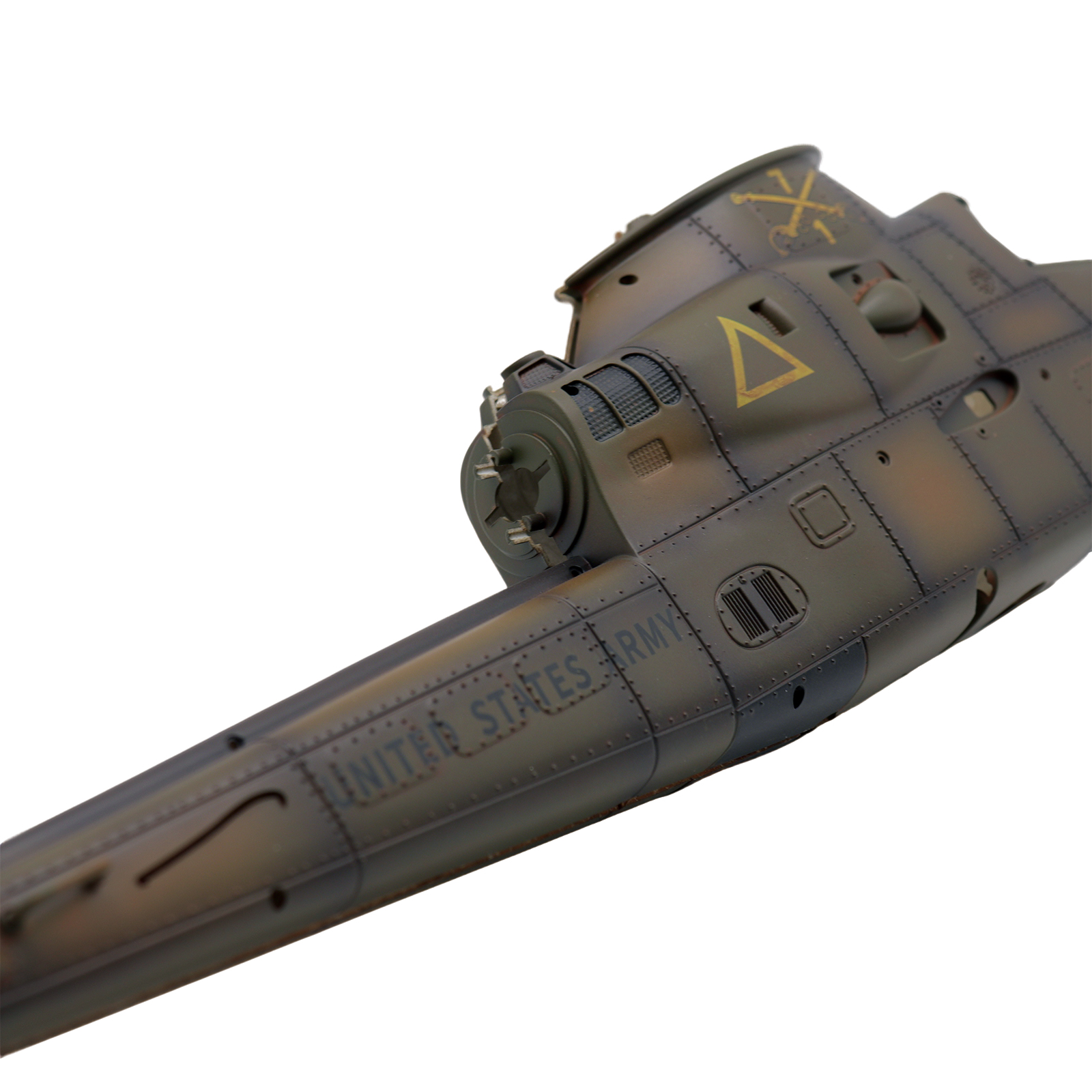 YuXiang F112S Green Weathered AH-1 Cobra Fuselage Kit