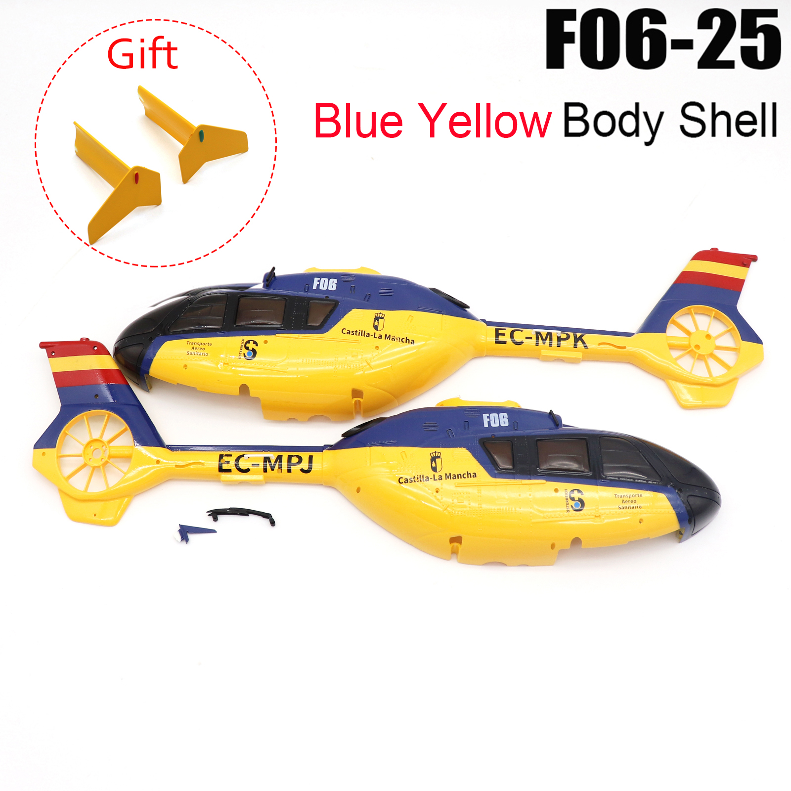 YuXiang F06 EC135 Helicopter Parts
